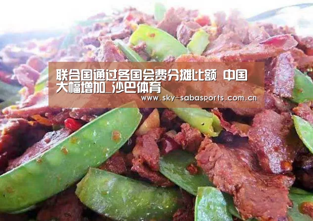 联合国通过各国会费分摊比额 中国大幅增加_沙巴体育(图3) 沙巴体育平台